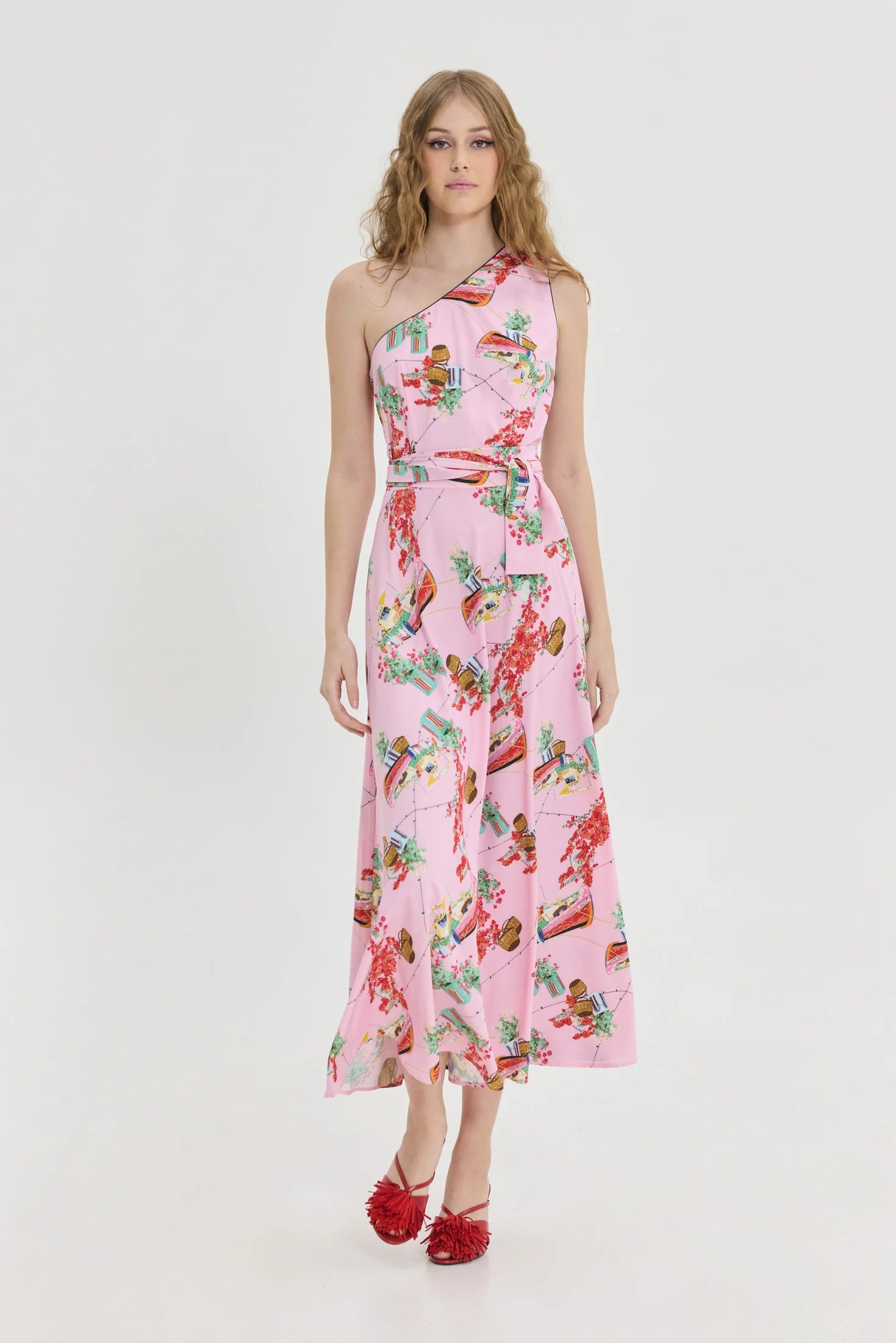 Calliroe Dress (Pink)