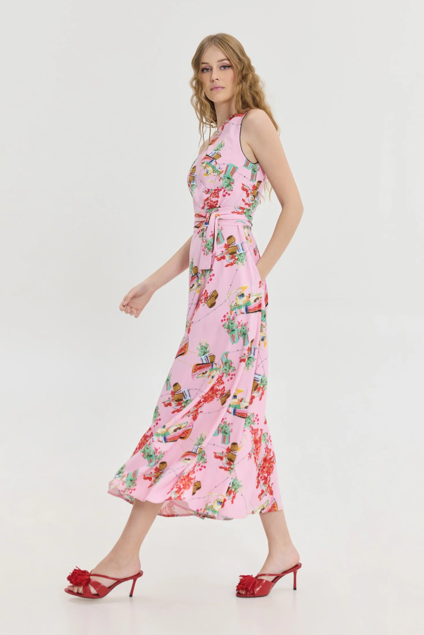 Calliroe Dress (Pink)