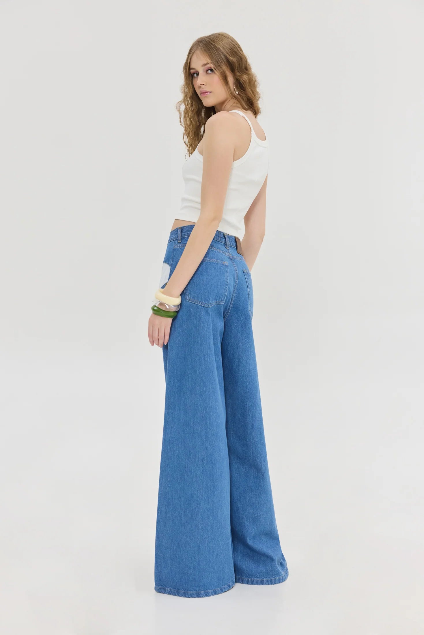 Mercury Denim Pants (Mid Blue)