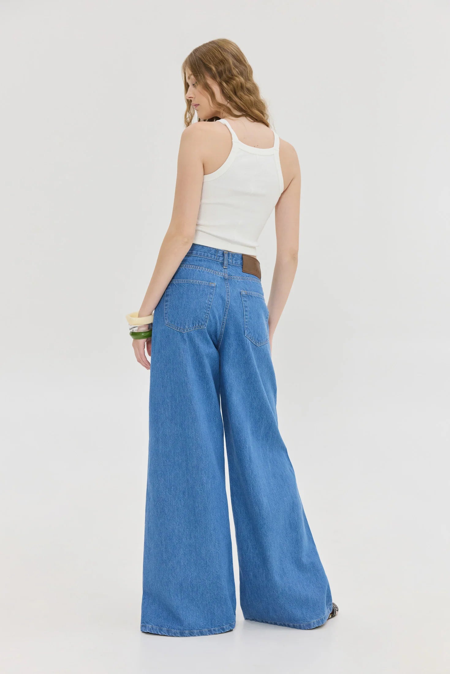 Mercury Denim Pants (Mid Blue)