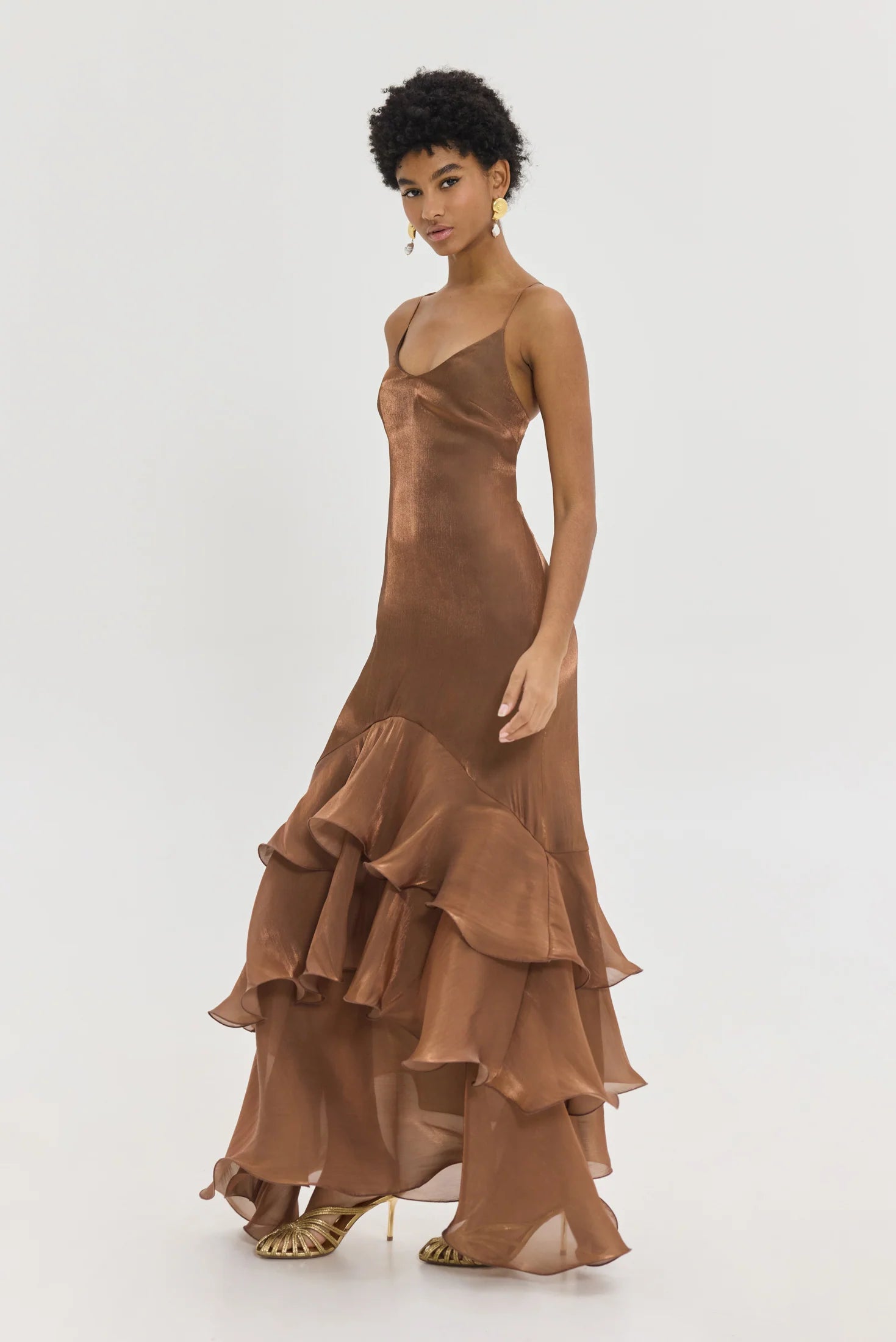 Olsi Dress (Brown)