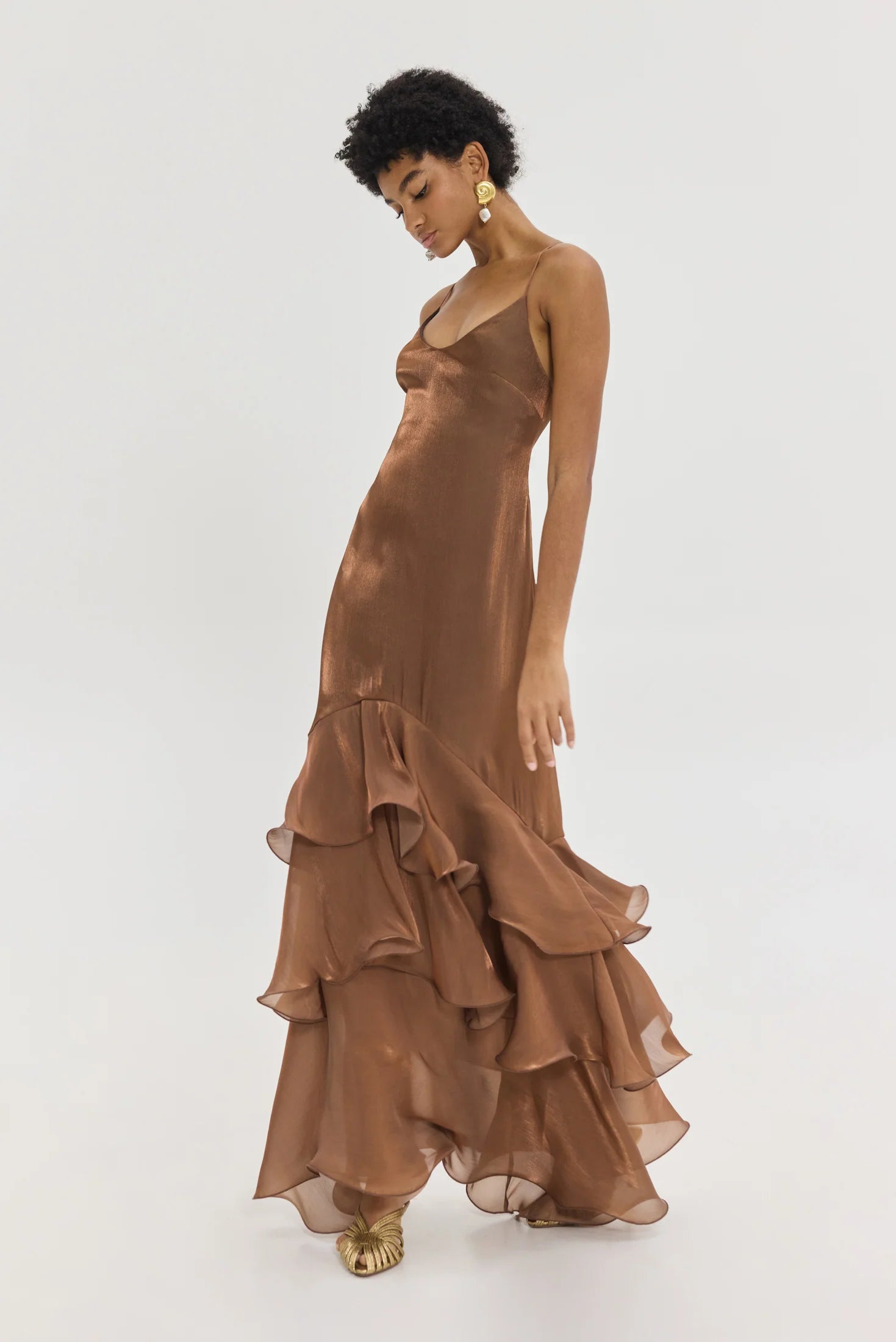 Olsi Dress (Brown)