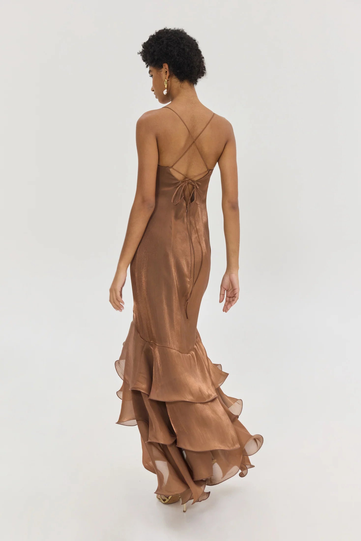 Olsi Dress (Brown)