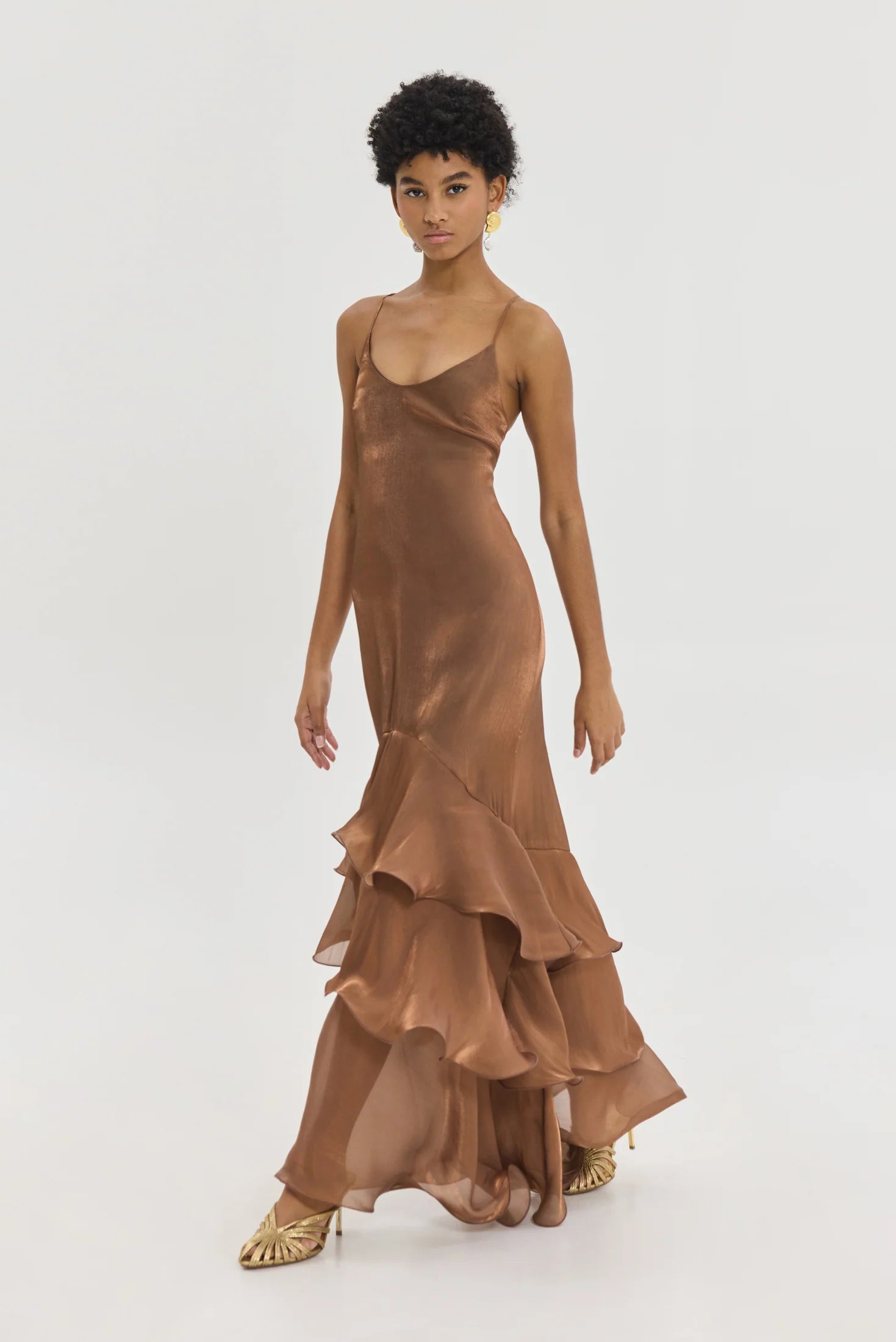 Olsi Dress (Brown)