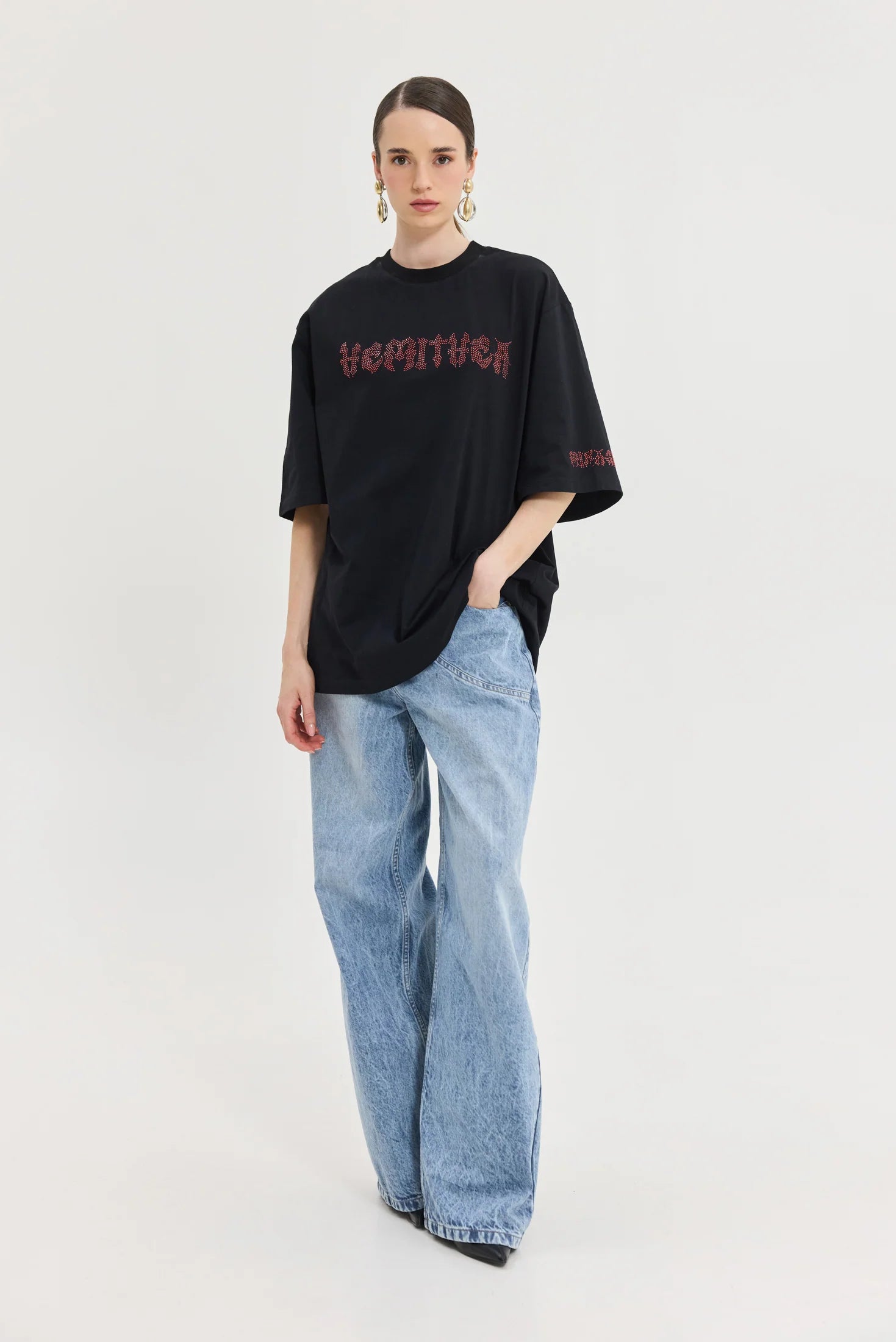 Cheetah Black T-Shirt (Metal Vibes)
