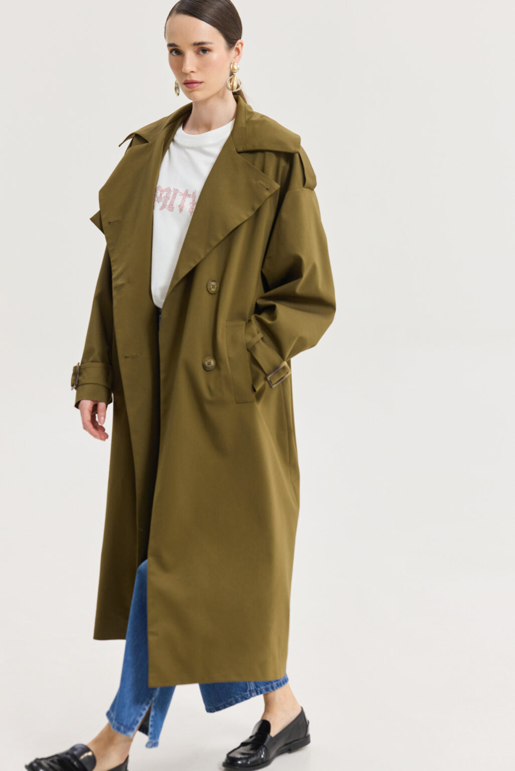 Astra Trenchcoat (Khaki)