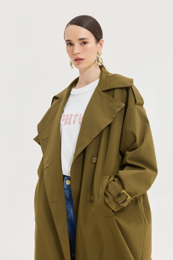 Astra Trenchcoat (Khaki)