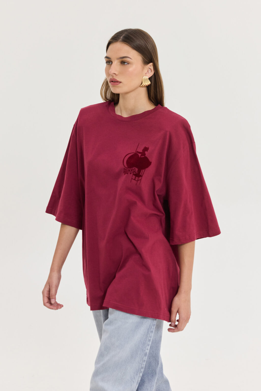Sahara T-Shirt (Bordeaux)