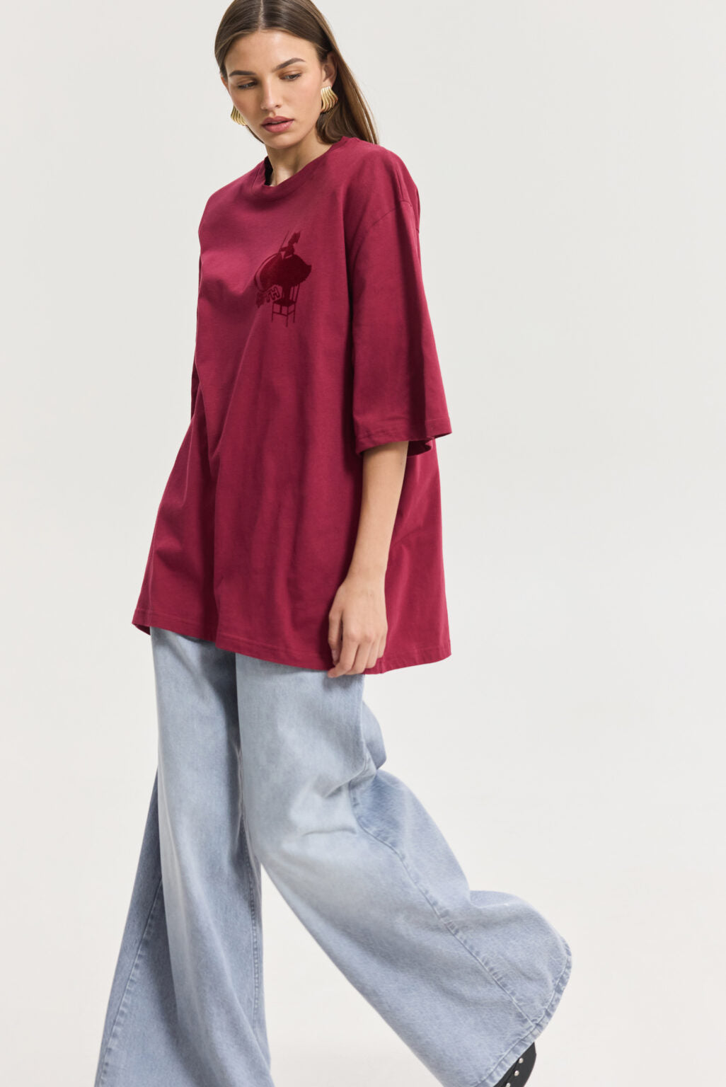 Sahara T-Shirt (Bordeaux)