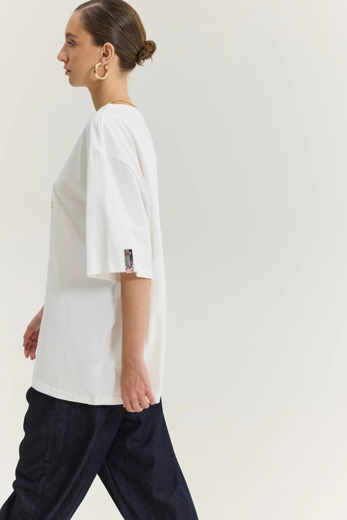 Cheetah T-Shirt (Retro Car Off-White)