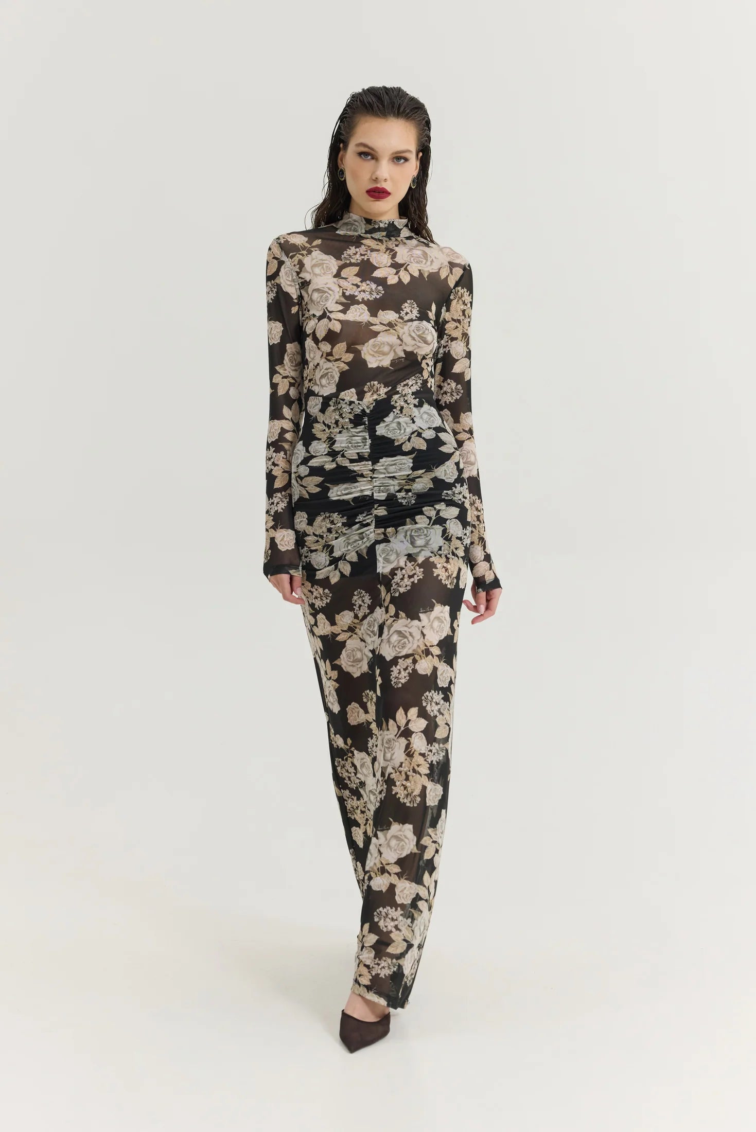 Mandarino Dress (Black)