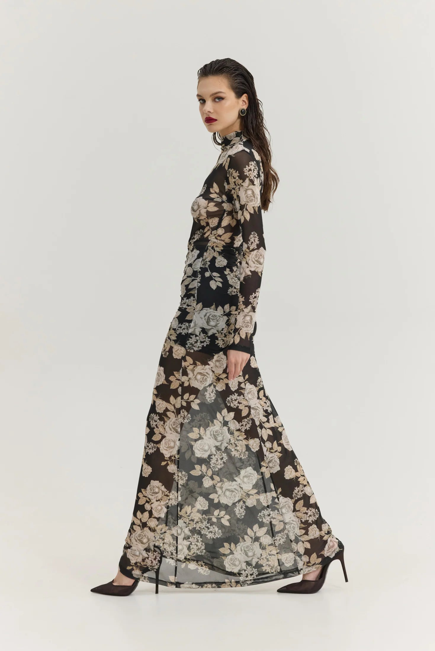 Mandarino Dress (Black)