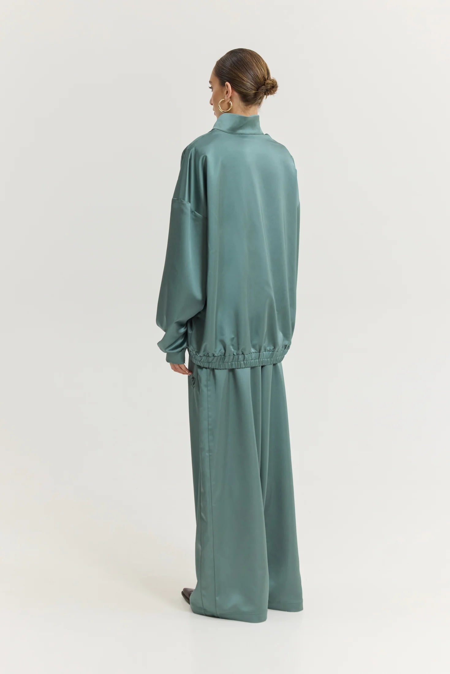 Peacock Pants (Dark Teal)