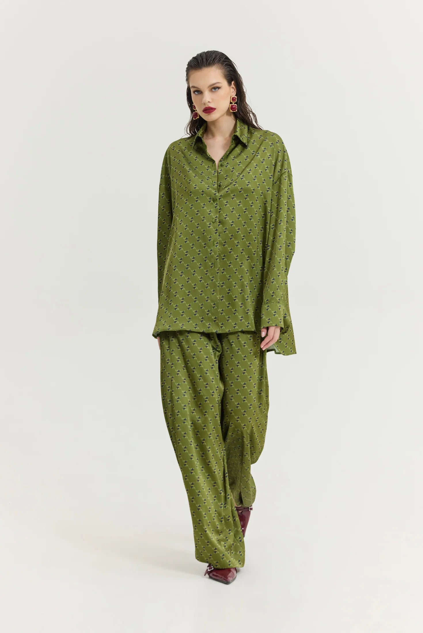 Heather Shirt (Dry Martini Khaki)