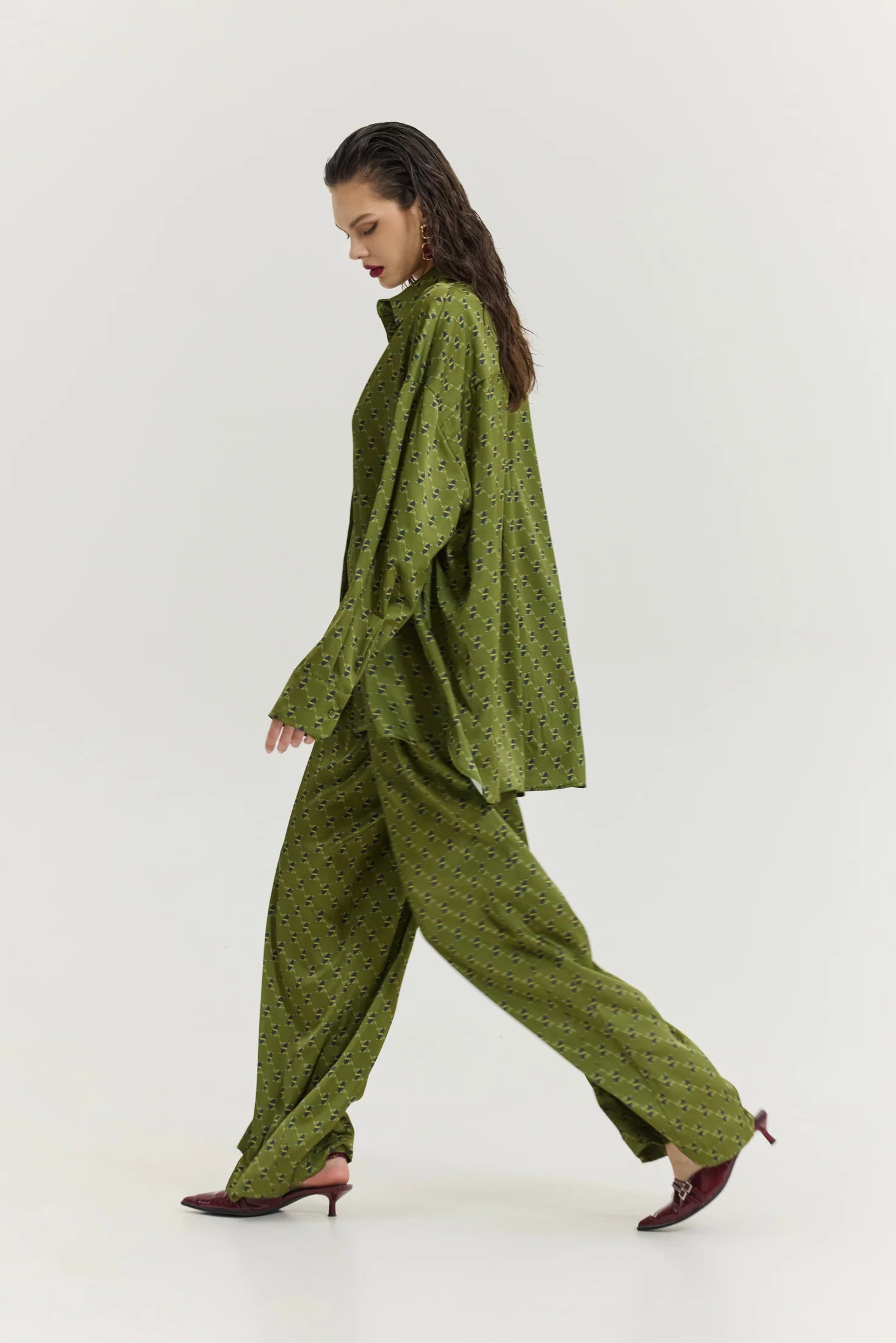 Heather Shirt (Dry Martini Khaki)