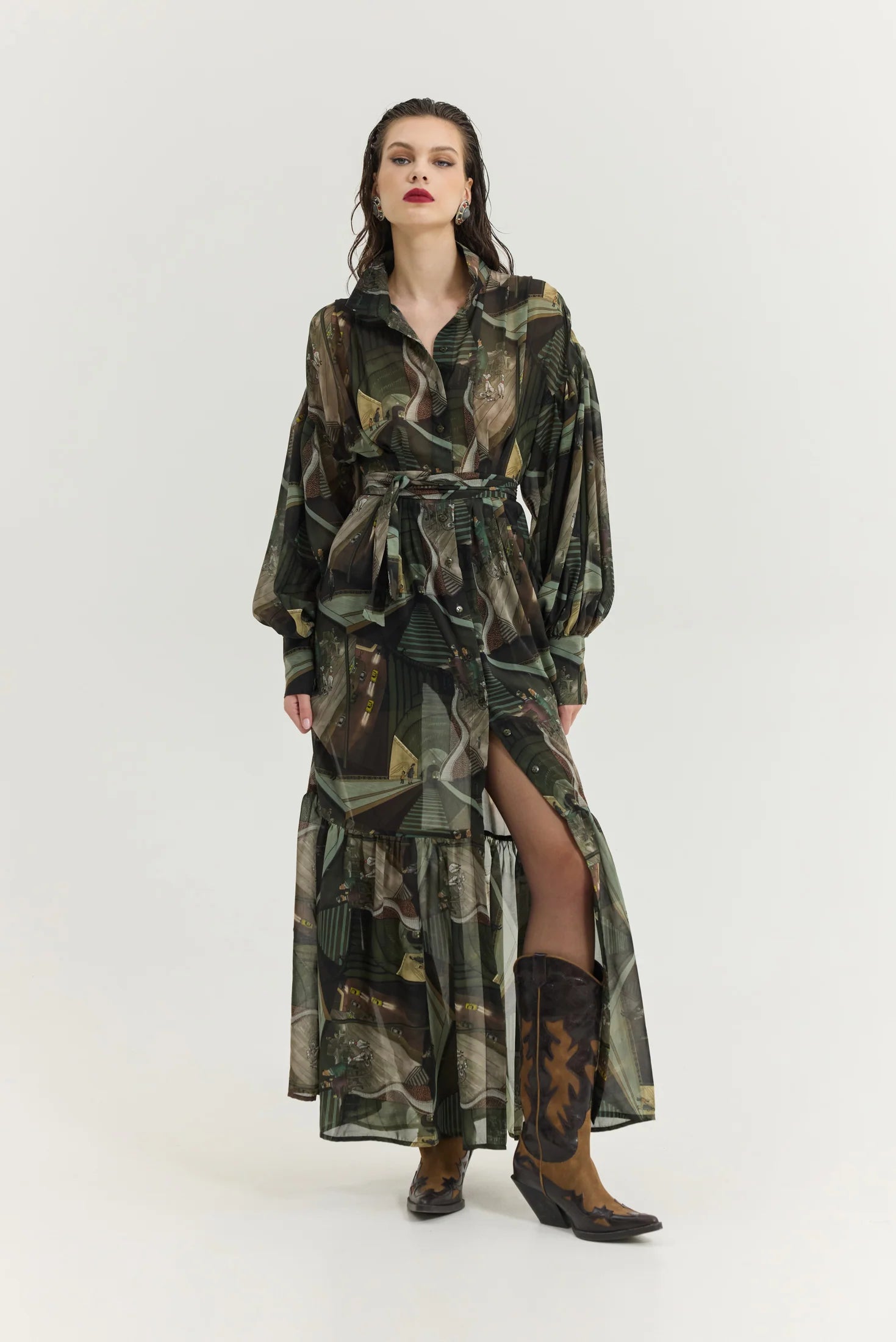 Bramble Dress (Khaki)