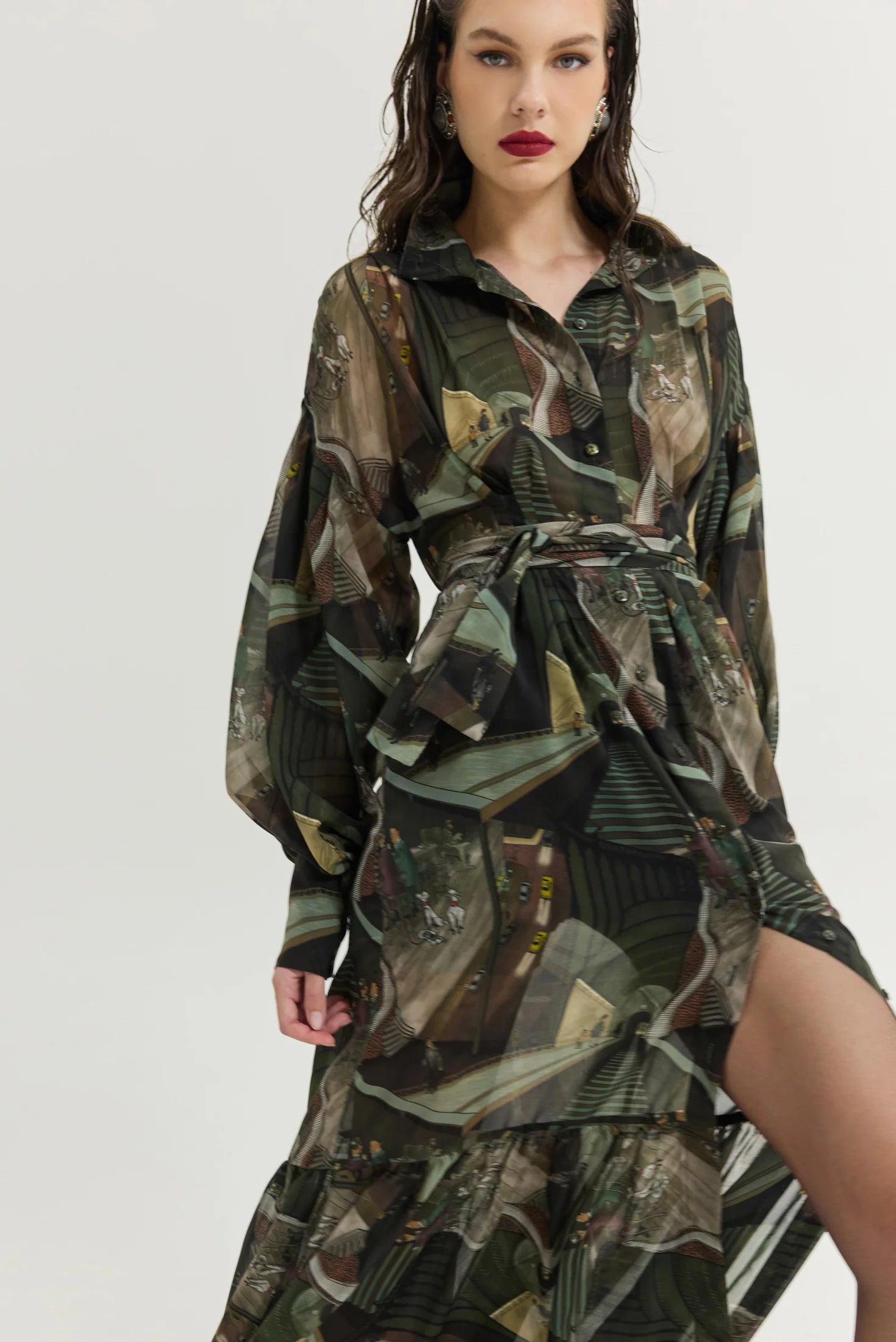 Bramble Dress (Khaki)