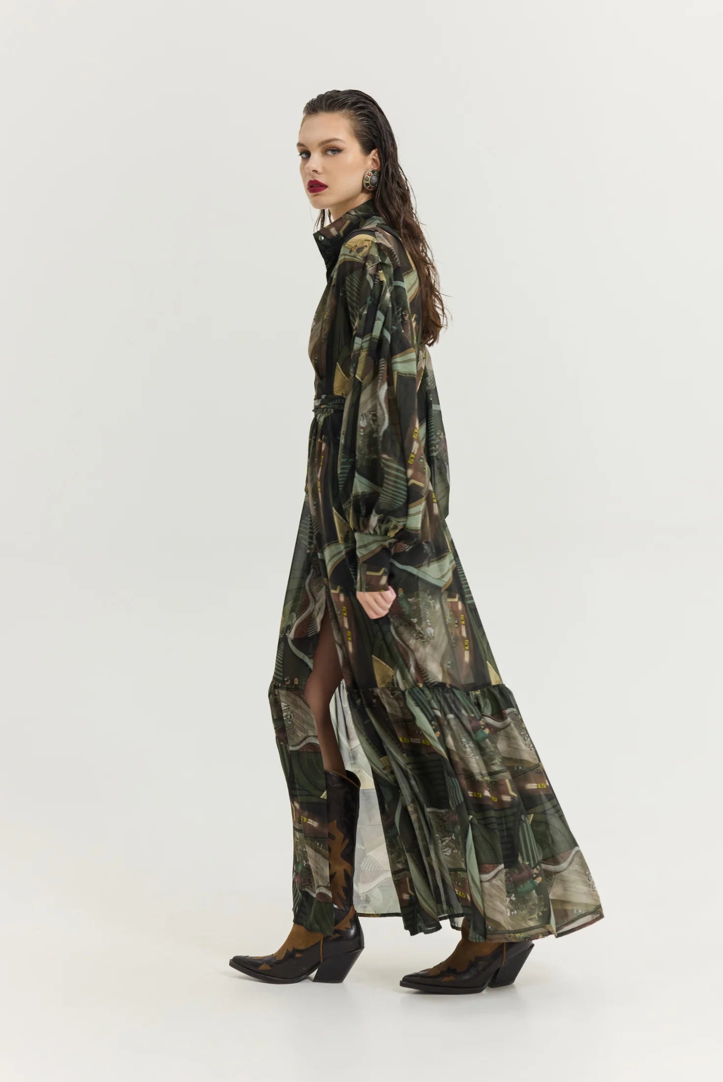 Bramble Dress (Khaki)