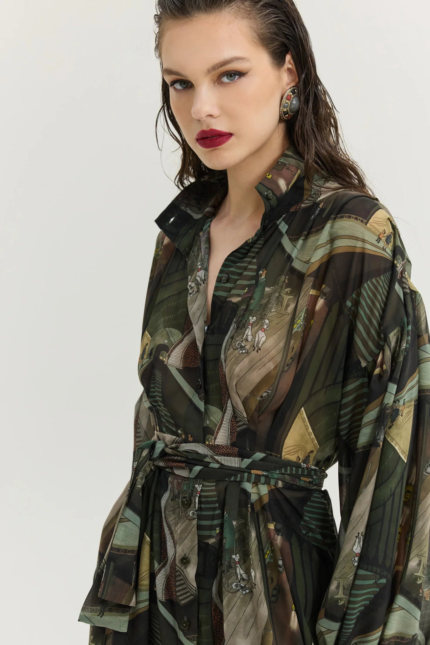 Bramble Dress (Khaki)