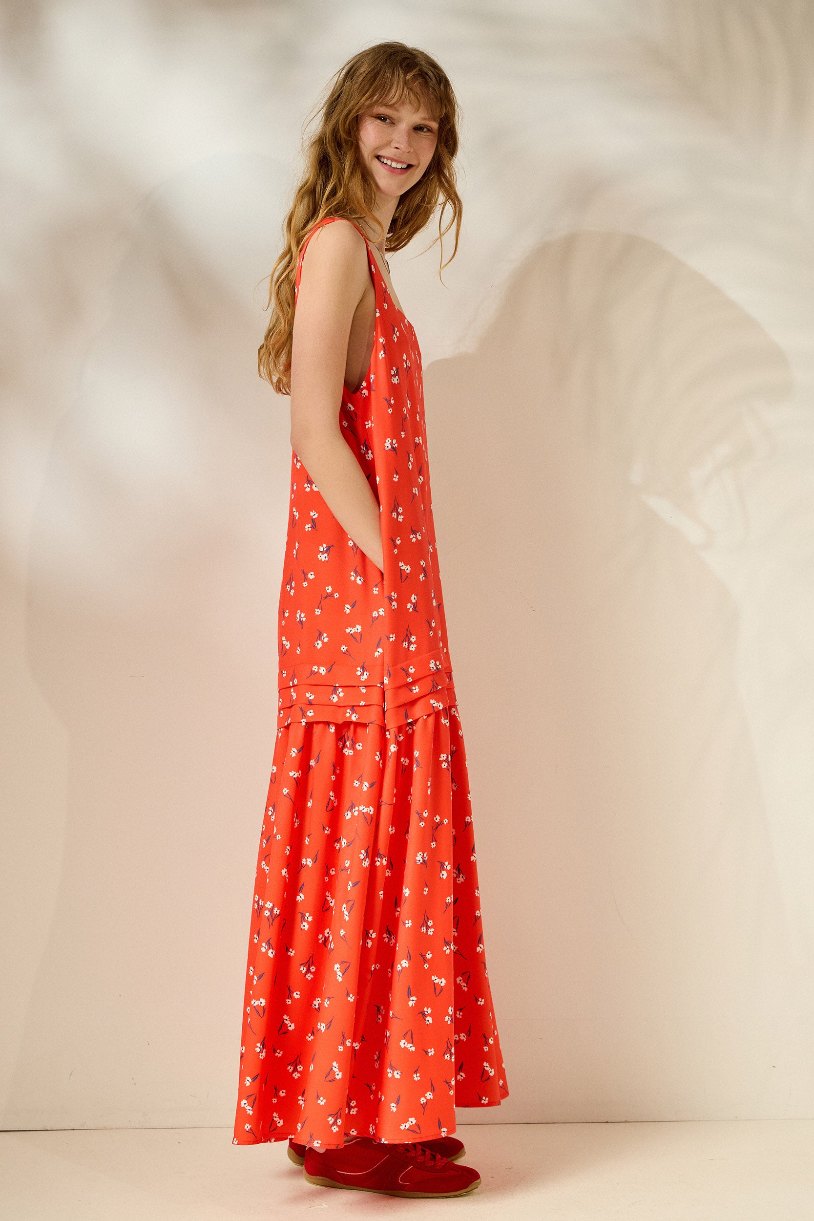 ‘MARY’ PRINTED DRESS (FLORAL)