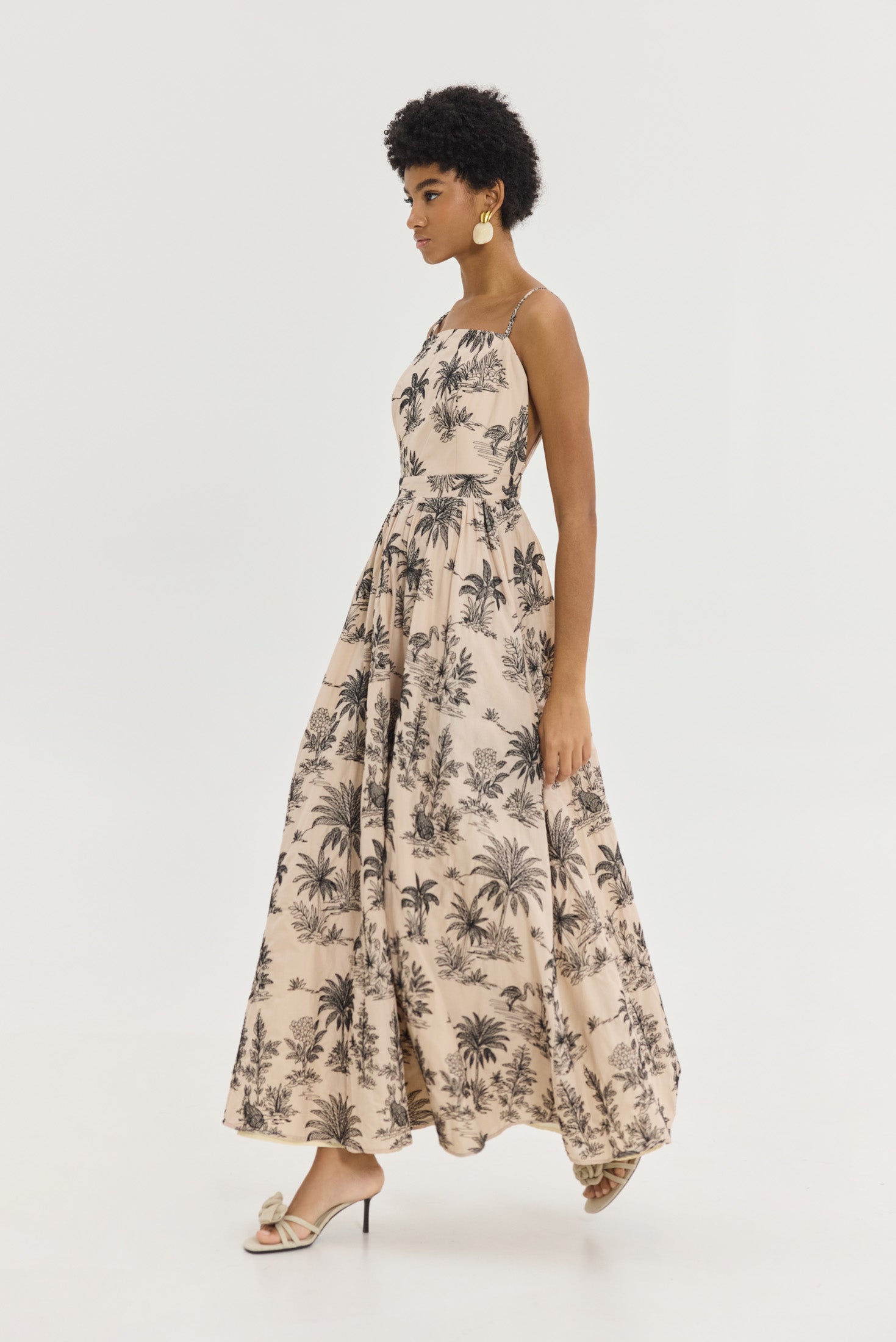 Mary Dress (Beige)