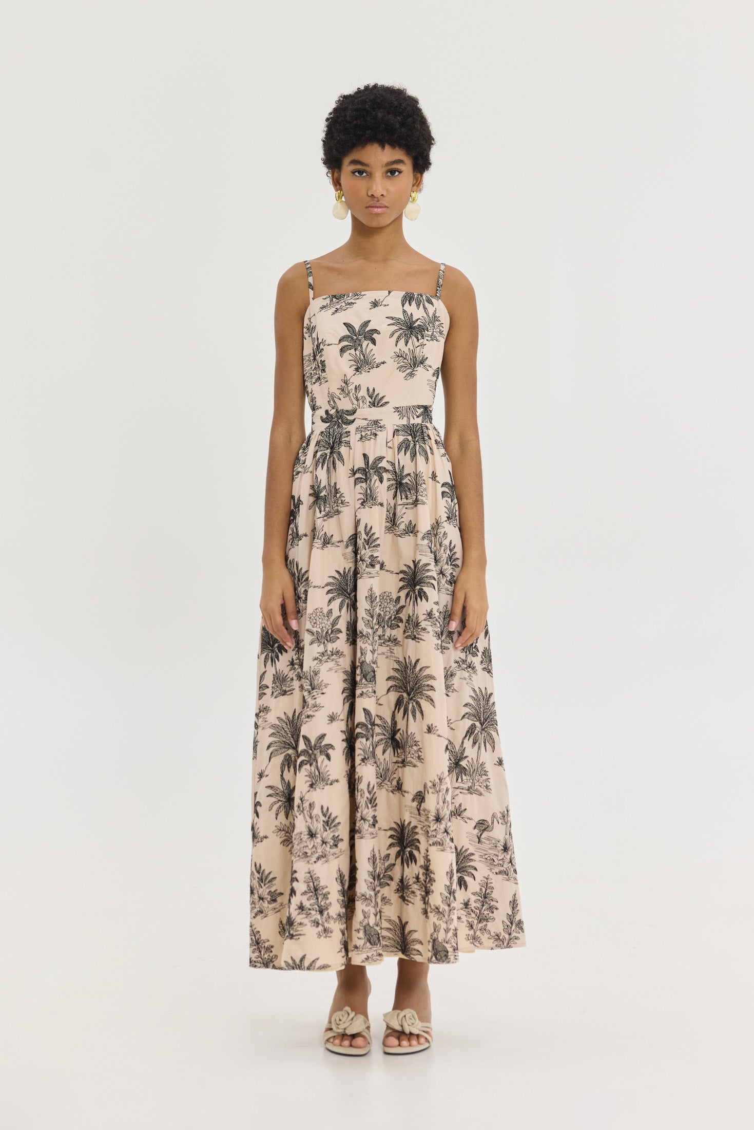 Mary Dress (Beige)