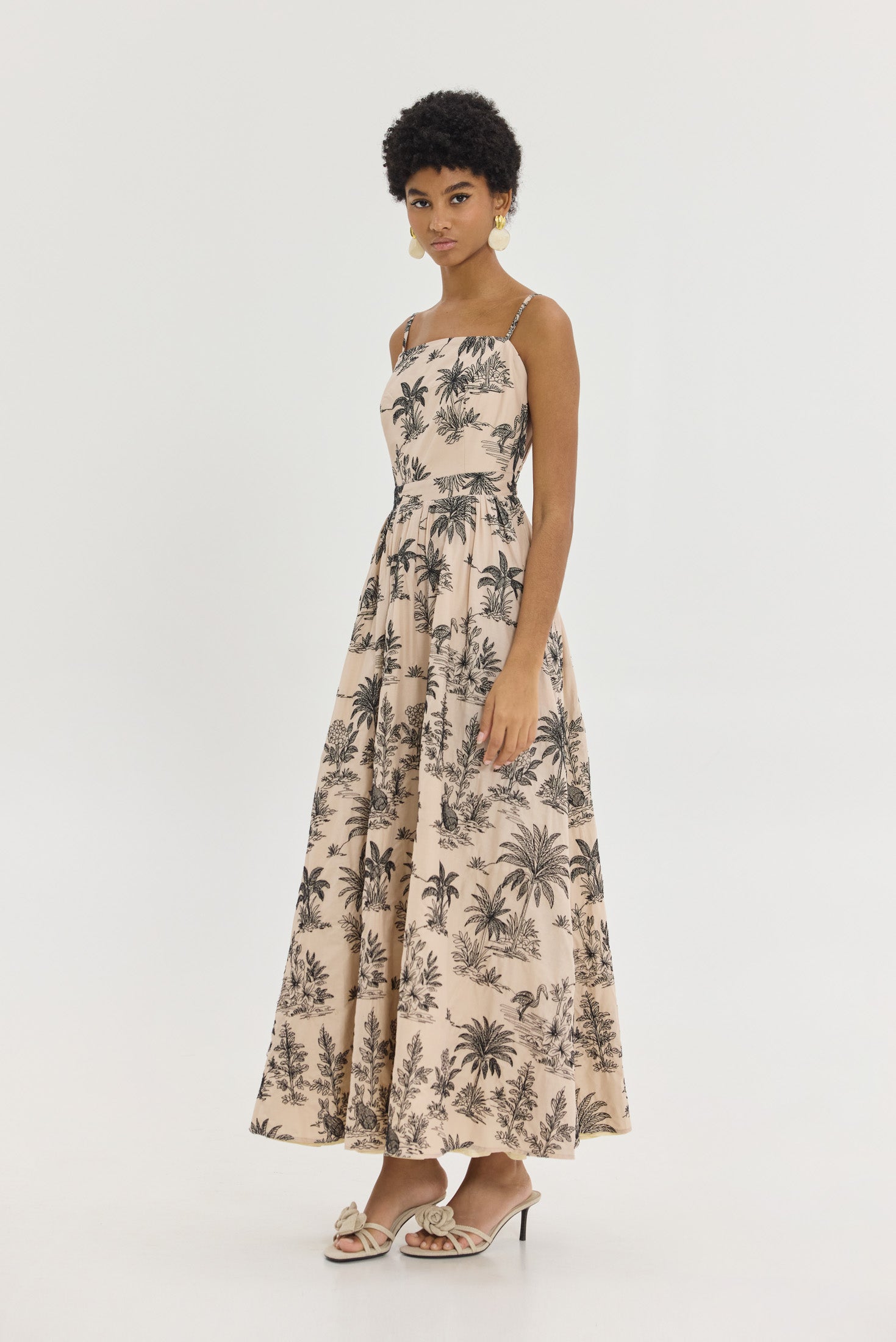 Mary Dress (Beige)
